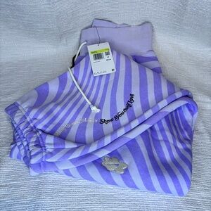 Nike "Show Yourself Love" Lavender Swirl High Rise Oversized Jogger